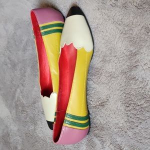 Jeffery Campbell pencil flats